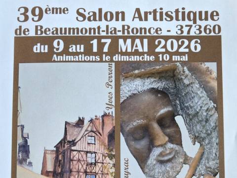 Affiche du 3oem salon de Beaumont la Ronce
