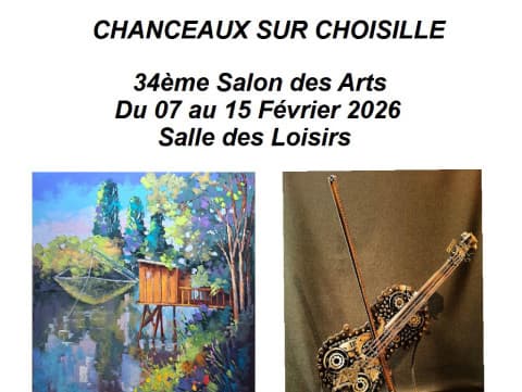 Affiche du 34em salon des arts